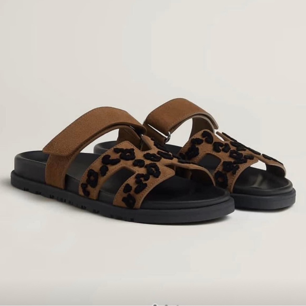 BNIB Hermès Women Chypre Brunch Fumè / Noir size 40 EU
